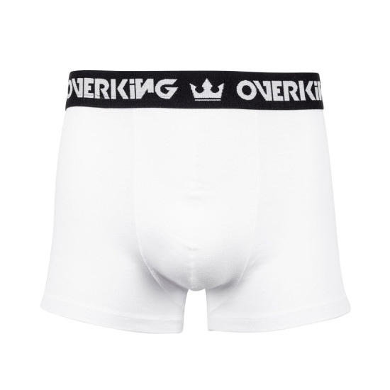 Cueca Overking Boxer Branco / Preto