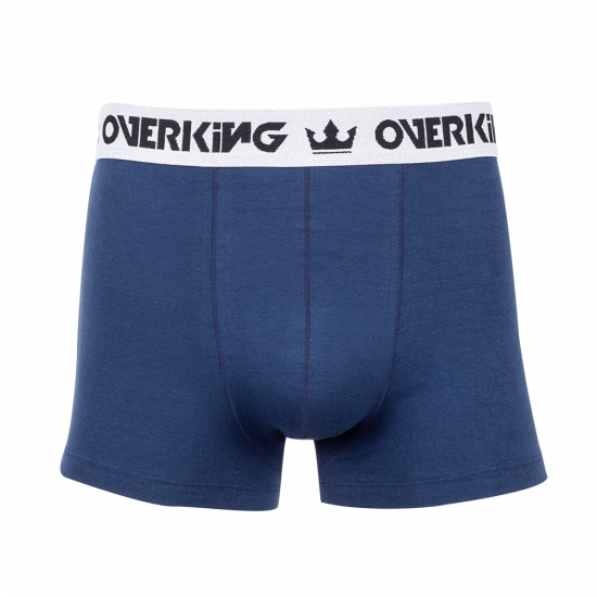 Cueca Overking Boxer Marinho / Branco