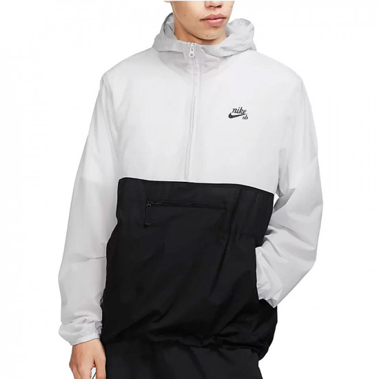 lucky Manifestation Ie Jaqueta Corta Vento Nike SB Anorak Preto / Branco | Emporium Brazil