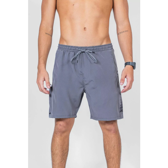 Shorts Nicoboco Volley Adler Cinza