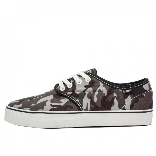 tenis qix camuflado preto