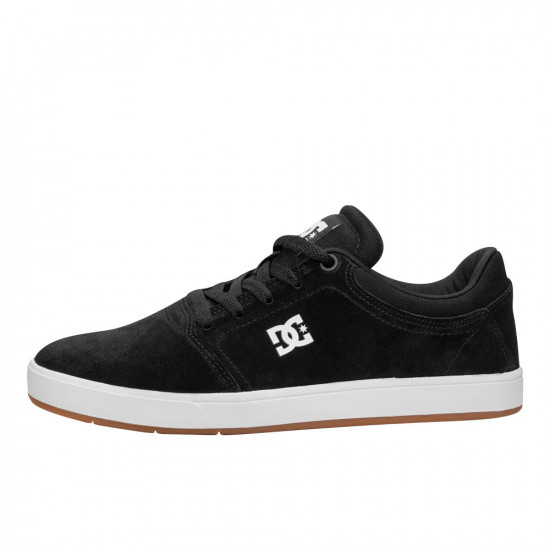 Tênis dc shoes crisis sales la black black white