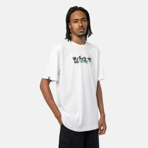 Camiseta Lost Smurfs Inked Branco