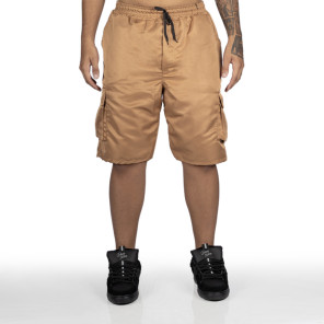 Bermuda Overking Cargo Micro Caramelo