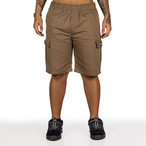 Bermuda Overking Cargo Sarja Bege