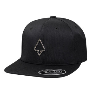 Boné MCD Aba Reta Fitão Strapback Especial Flexfit Espada Chrome Preto