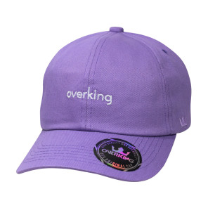 Boné Overking Aba Curva Dad Hat Strapback Essential Lilás