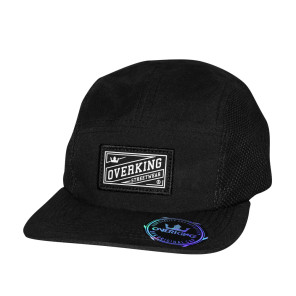 Boné Overking Five Panel Strapback Mesh Preto