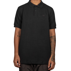 Camisa Polo Gajang Manga Curta Preto