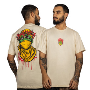 Camiseta Chronic 4502 Balaclava Bege
