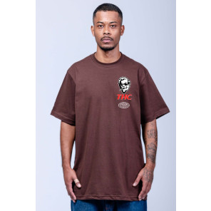 Camiseta Chronic Big THC Marrom