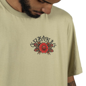 Camiseta Chronic Cogumelos Bege