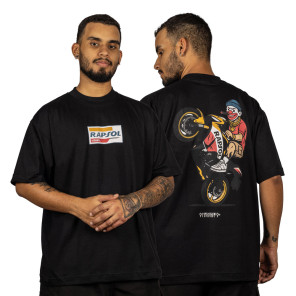 Camiseta Chronic RAP e SOL Preto