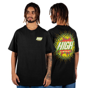 Camiseta High Fusion Black - Preto