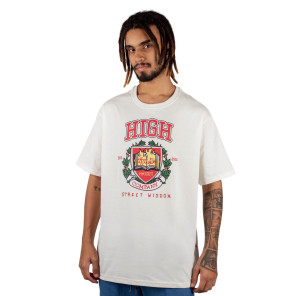 Camiseta High University White - Branco