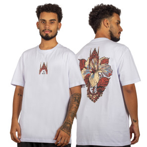 Camiseta MCD Hibisco Branco