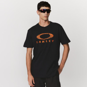Camiseta Oakley Ellipse Fingerprint Preto