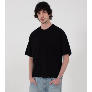 Camiseta Overking Heavy Oversized Boxy Preto