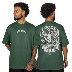 Camiseta Overking Oversized Heavy Angel Verde