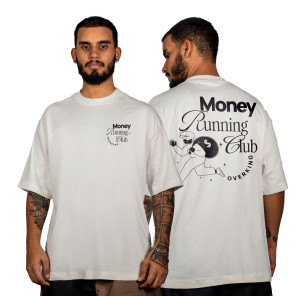 Camiseta Overking Oversized Money Club Off White