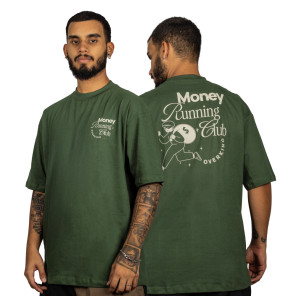 Camiseta Overking Oversized Money Club Verde
