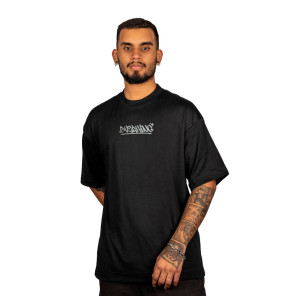 Camiseta Overking Oversized Pixo 2 Preto
