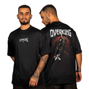 Camiseta Overking Oversized Samurai Preto