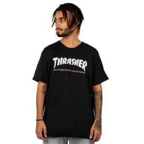 Camiseta Thrasher Skate Mag Preto