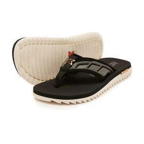 Chinelo Kenner Kivah Full Force Gold Preto Branco