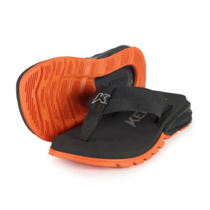 Chinelo Sandália Kenner Orak Preto Laranja