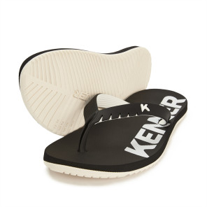 Chinelo Kenner Red Dnn-04 Preto / Branco