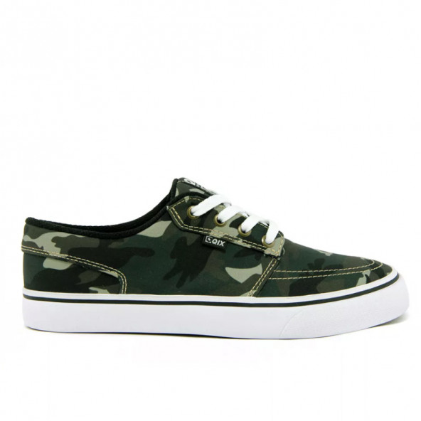 tenis qix camuflado preto