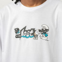 Camiseta Lost Smurfs Inked Branco