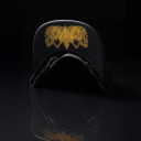 Boné MCD Aba Reta Fitão Strapback Especial Flexfit Preto Gold 