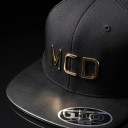 Boné MCD Aba Reta Fitão Strapback Especial Flexfit Preto Gold 