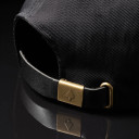 Boné MCD Aba Reta Fitão Strapback Especial Flexfit Preto