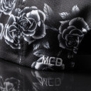 Boné MCD Aba Reta Fitão Strapback Especial Flexfit Roses Preto