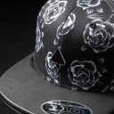 Boné MCD Aba Reta Fitão Strapback Especial Flexfit Roses Preto