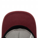 Boné Overking Aba Curva Trucker Engine Branco / Vinho / Preto