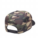 Boné Overking Aba Curva Trucker Hard Logo 2.0 Camuflado 