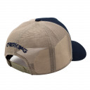 Boné Overking Aba Curva Trucker New York City Azul Bege 