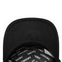 Boné Overking Aba Curva Trucker Patch Preto Branco