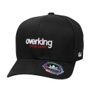 Boné Overking Streetwear Aba Curva Snapback Preto