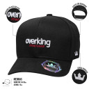 Boné Overking Streetwear Aba Curva Snapback Preto