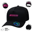 Boné Overking Trucker Snapback Cyberpunk Preto