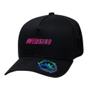 Boné Overking Trucker Snapback Cyberpunk Preto