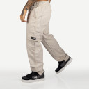 Calça Overking Cargo Sarja Bege