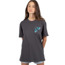 Camiseta Blunt Flowers Chumbo
