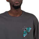 Camiseta Blunt Flowers Chumbo