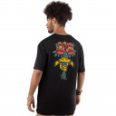 Camiseta Blunt Estampada Bouquet Preto